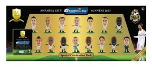 Figurine Soccerstarz Swansea City Afc 2013 League Cup Winners Special Celebration