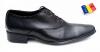 Pantofi barbati casual-eleganti din piele naturala negri cu siret PHILIPPE69
