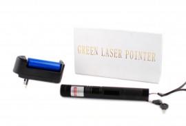 Laser pointer de putere 1000mW cu cap de jocuri cu lumini - Verde si Rosu