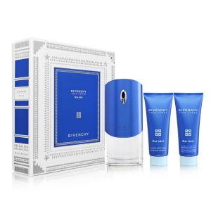 SET GIVENCHY POUR HOMME BLUE LABEL 100 ML EDT + 75 ML SG  + 75 ML ASB  TRAVEL COLLECTION 100ml