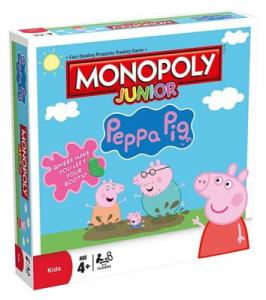 Joc Peppa Pig Jr Monopoly Board Game