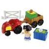 Jucarie fisher price little people farm tractor and
