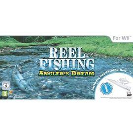 Reel Fishing Angler s Dream + Fishing Rod Wii