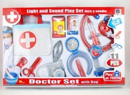 Doctor set pentru copii - o jucarie educativ - amuzanta, cu sunete si lumini