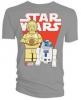 Tricou lego star wars r2d2 c3po marime