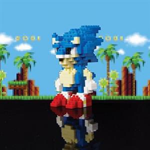 Sonic The Hedgehog Pixel Bricks Sonic