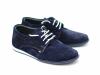 Pantofi bleumarin barbati sport - casual din piele naturala mas. 42, 43 - Lichidare de stoc!