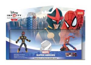 Set 2 Figurine Disney Infinity 2.0 Spider Man Playset Pack