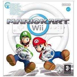 Mario Kart And Racing Wheel Wii