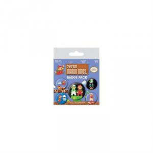 Insigne Super Mario Bros Pin Badges 5 Pack