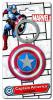 Breloc Marvel Mens Captain America Shield Pewter