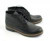 Ghete dama negre casual - elegante din piele naturala - made in