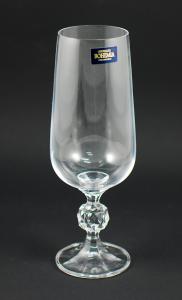Set 6 pahare cristal Bohemia pentru bere 280 ml - Model Klaudie