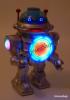 Jucarie super hero robot cu sunete, lumini si discuri