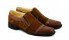 Pantofi barbati maro, din piele naturala, casual - eleganti p36mm