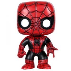 Figurina Pop Marvel Spider-Man Red And Black Limited