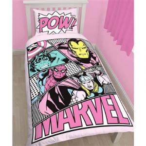 Set De Pat Marvel Comics Girls Pastels