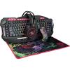 Kit Tastatura Mouse Casti Si Mouse Pad Marvo Cm600