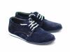 Pantofi bleumarin barbati sport - casual din piele