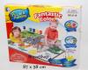 Set puzzle cu acuarele si pensule -