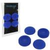 Silicone thumb grips concave and convex blue ps4