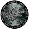 Mouse pad game of thrones stark in shape