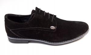 Pantofi barbati lux - eleganti - casual din piele naturala - Model 553VELURN