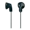 Headphones sony mdr-e9lp black garantie: 24 luni
