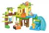 Jucarie Mega Bloks First Builders Swing & Slide Safari Building Set