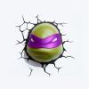Lampa teenage mutant ninja turtle donatello 3d deco