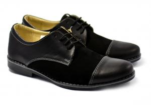 Pantofi barbati casual - eleganti din piele naturala - ROV858N