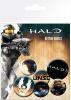 Set Insigne Halo 5 Mix Badge Pack Set Of 6 Multi-Colour