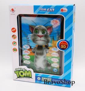 Tableta TALKING TOM 3D cu touch - Repeta, Vorbeste, Canta etc. - Let's play together!