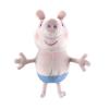 Figurina de plus peppa pig holiday time 7 inch george