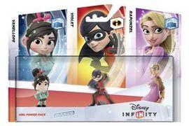 Set 3 Figurine Disney Infinity Violet Rapunzel And Vanellope