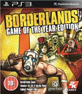 Borderlands Game Of The Year Edition Ps3