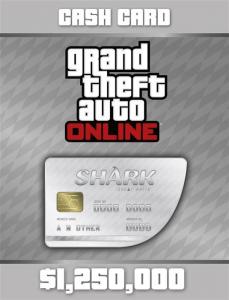 Grand Theft Auto V Great White Shark Card (Social Club Code Only)