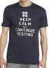 Tricou portal 2 keep calm and continue testing marime