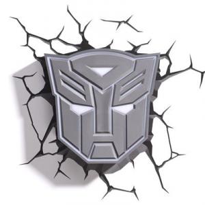 Lampa Transformers Autobot Shield 3D Deco Light