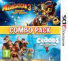 Madagascar 3 and the croods double pack nintendo 3ds