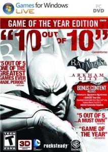 Batman Arkham City Game Of The Year Edition Pc