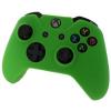 Pro Soft Silicone Protective Cover With Ribbed Handle Grip Green Xbox One