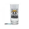 Pahar one piece glass skull luffy