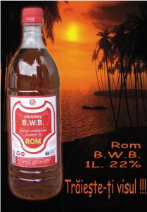 PRODUS INTERMEDIAR BWB  ROM 22% 0,5L / 1L / 2L / 3L