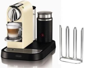 Nespresso DeLonghi EN265 CWAE Citiz cadou suport pentru 20 capsule