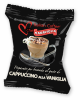 10 capsule cafea italian coffee cappuccino vanilla compatibile lavazza