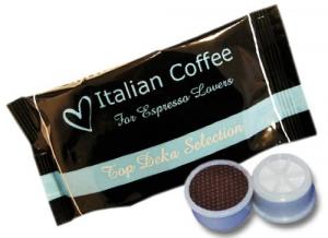 10 Capsule cafea Italian Coffee Top Deka compatibile Lavazza Point