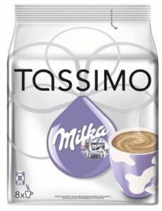 Capsule ciocolata Milka Tassimo