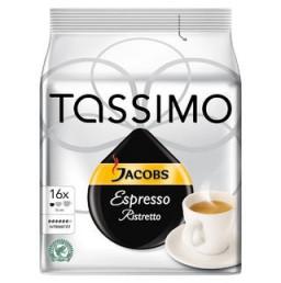 Tassimo Jacobs Espresso Ristretto, 16 capsule