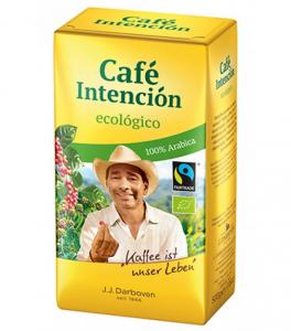 JJ Darboven Intencion Caffe Crema BIO Fairtrade 500g macinata